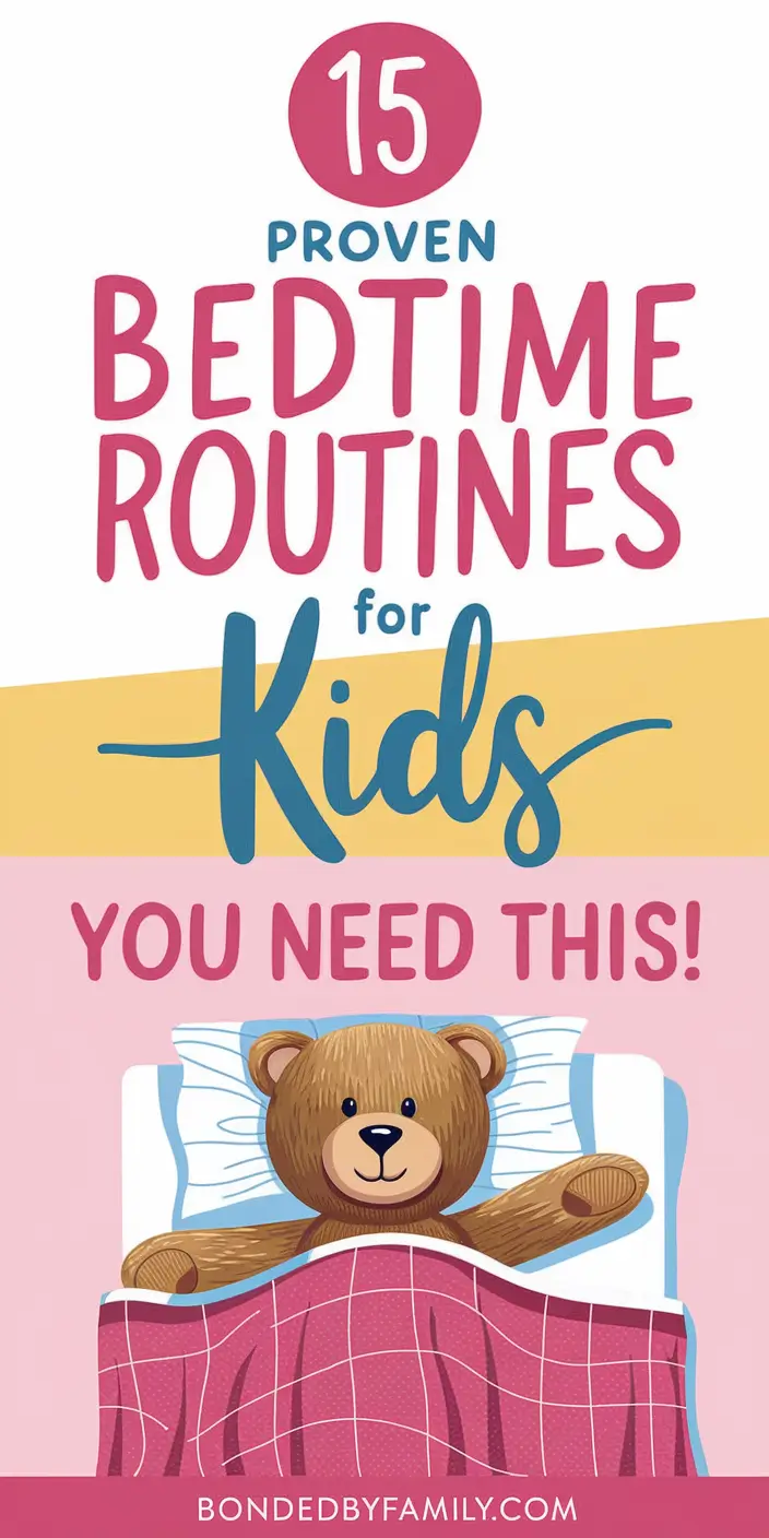 15 Proven Bedtime Routines for Kids That End Night-Time Battles