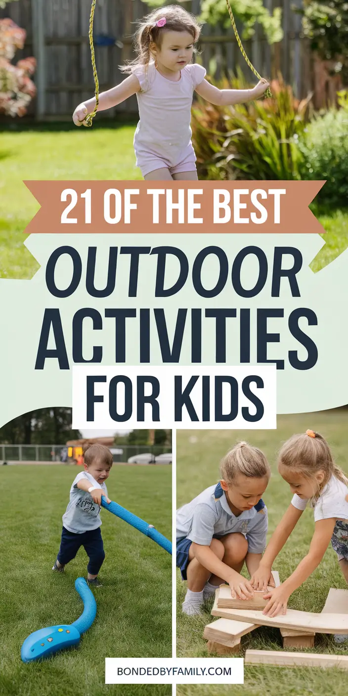 21 Fun Outdoor Activities for Kids That Build Confidence and Creativity
