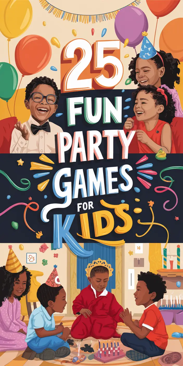 25 Fun Party Games for Kids That Keep Them Laughing for Hours