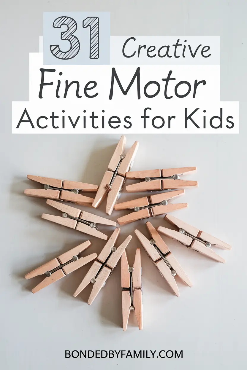 Fine motor activities for kids