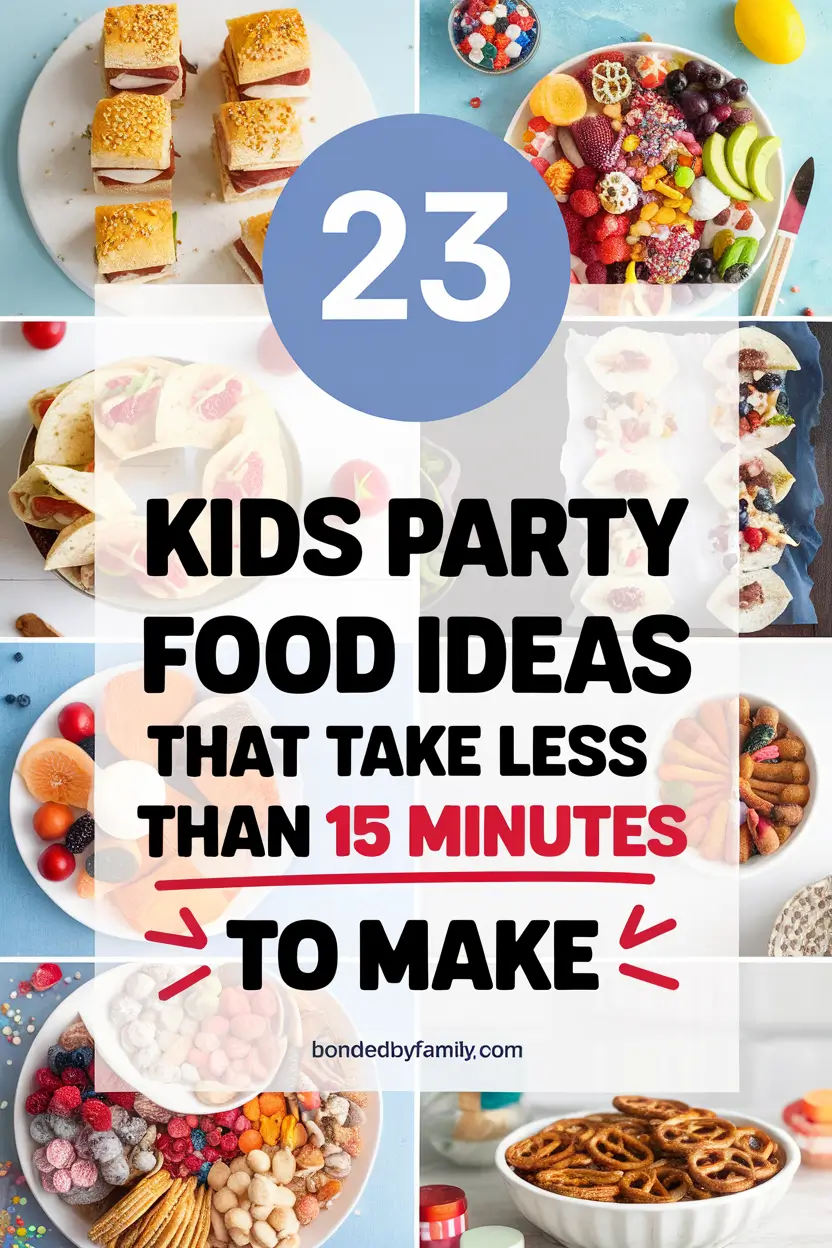Kids party food ideas