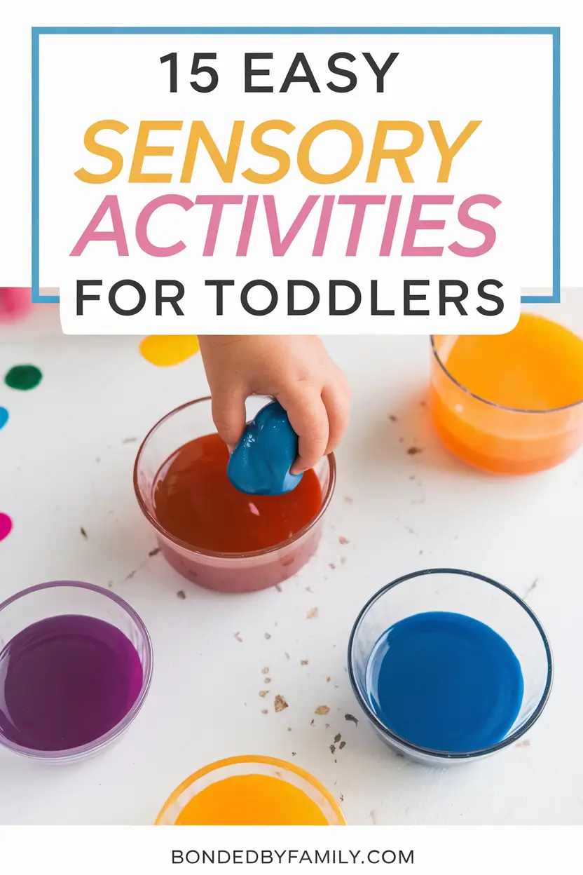 15 Easy Sensory Activities for Toddlers That Boost Brain Development