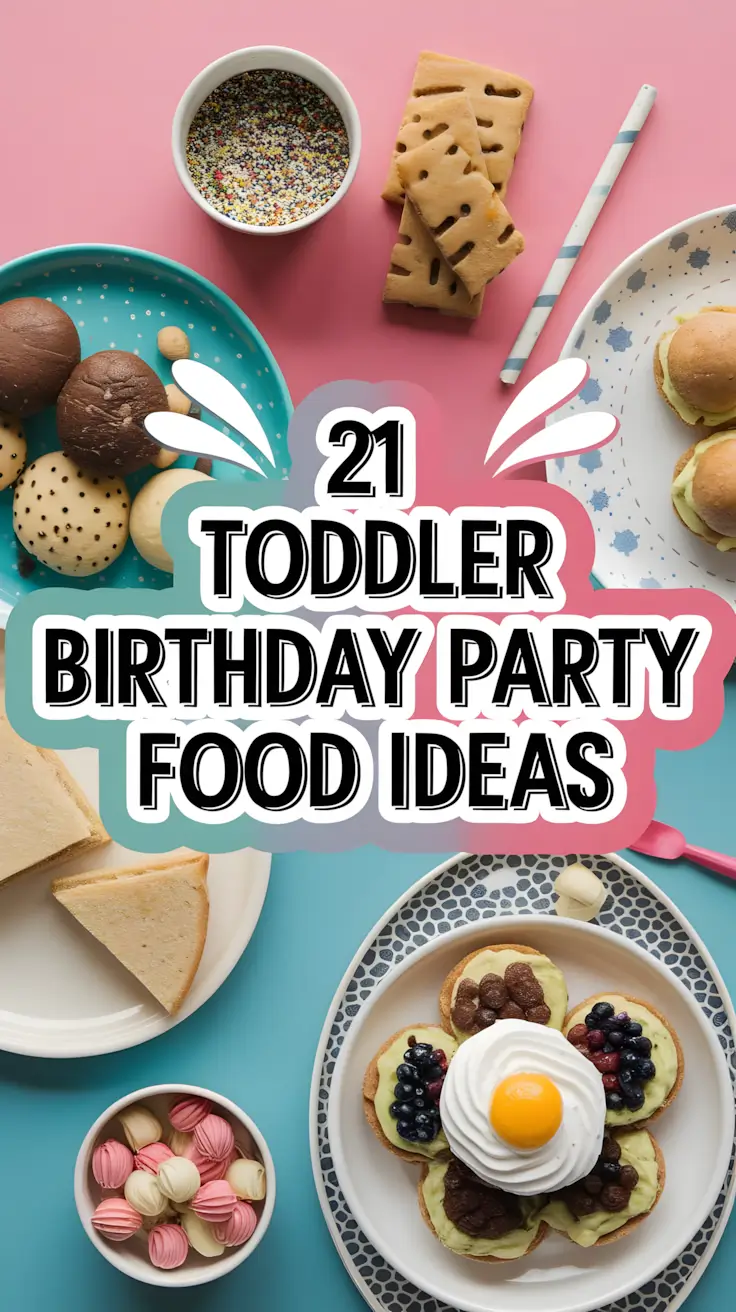 21 No-Fail Toddler Birthday Party Food Ideas That Will Delight Little Guests