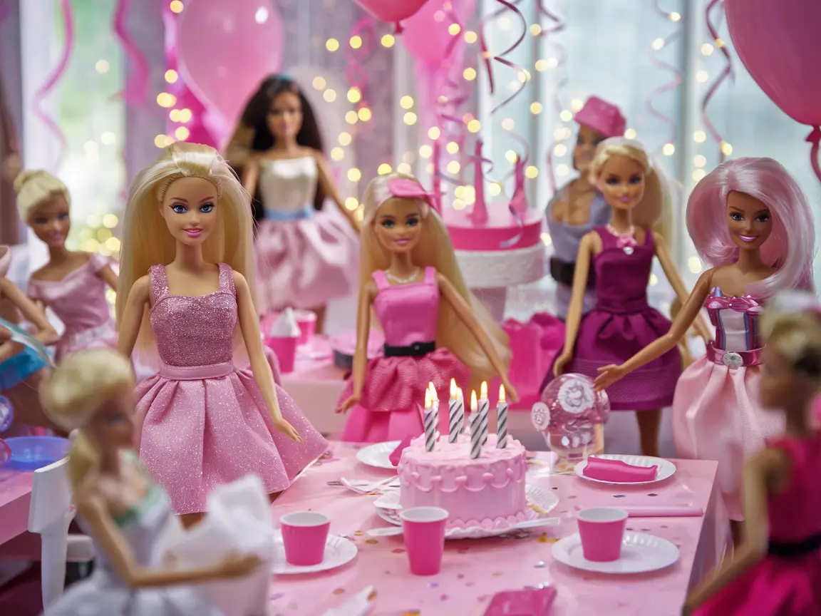 Barbie birthday party