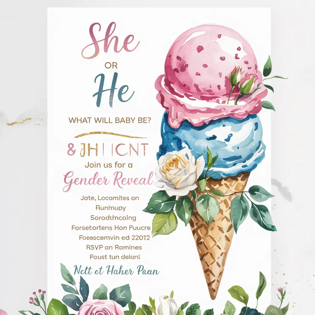 Gender Reveal Ideas