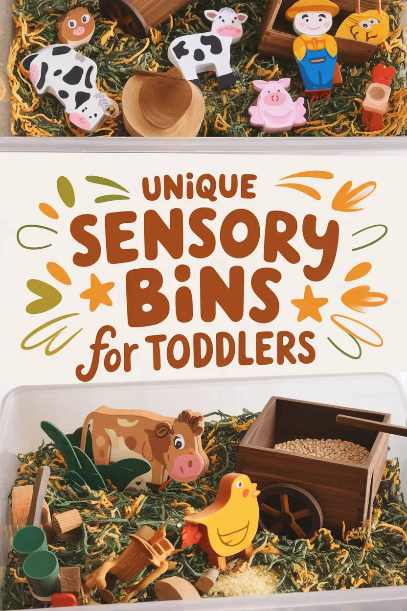 Sensory bins for toddlers