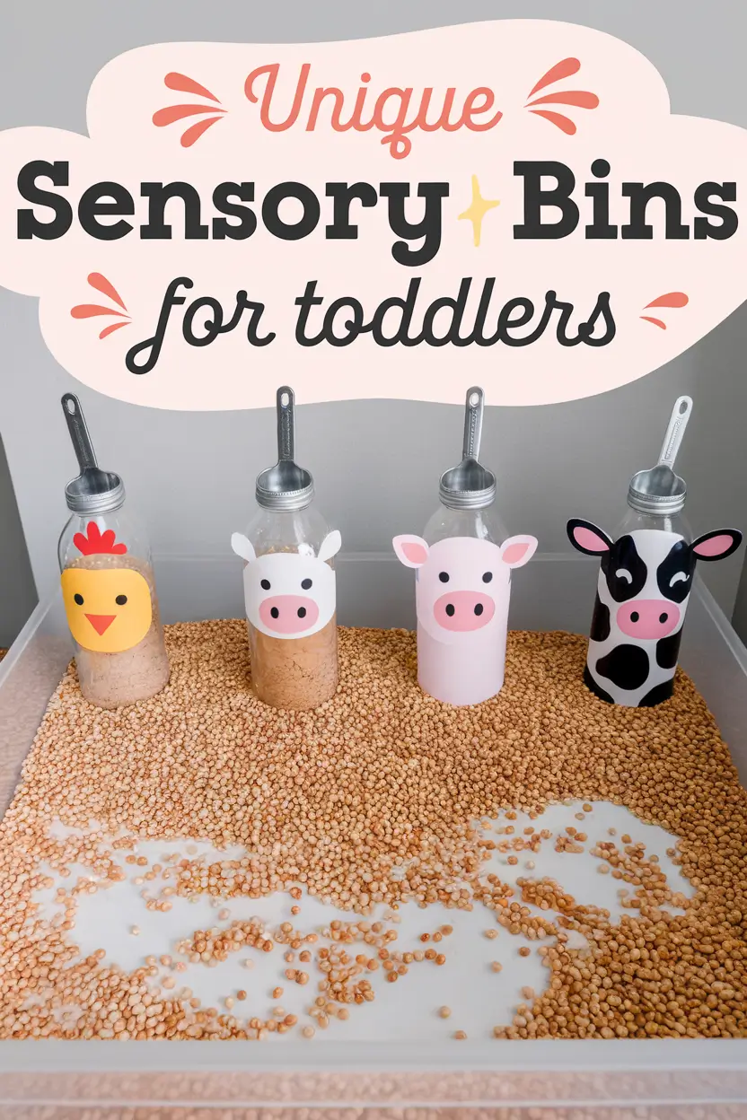 Sensory bins for toddlers