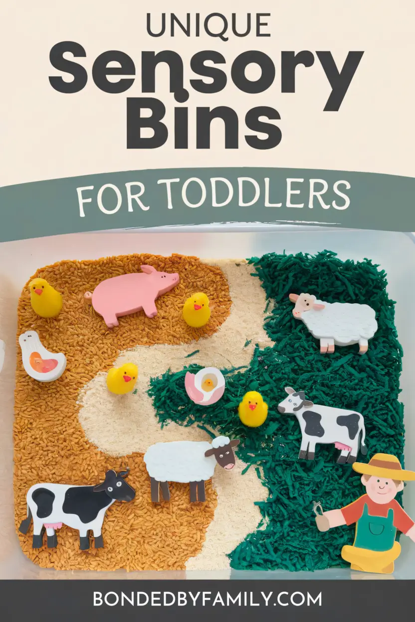 Sensory bins for toddlers