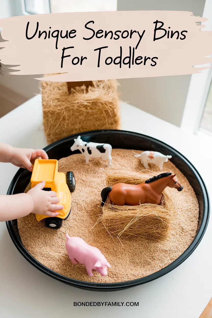 Sensory bins for toddlers
