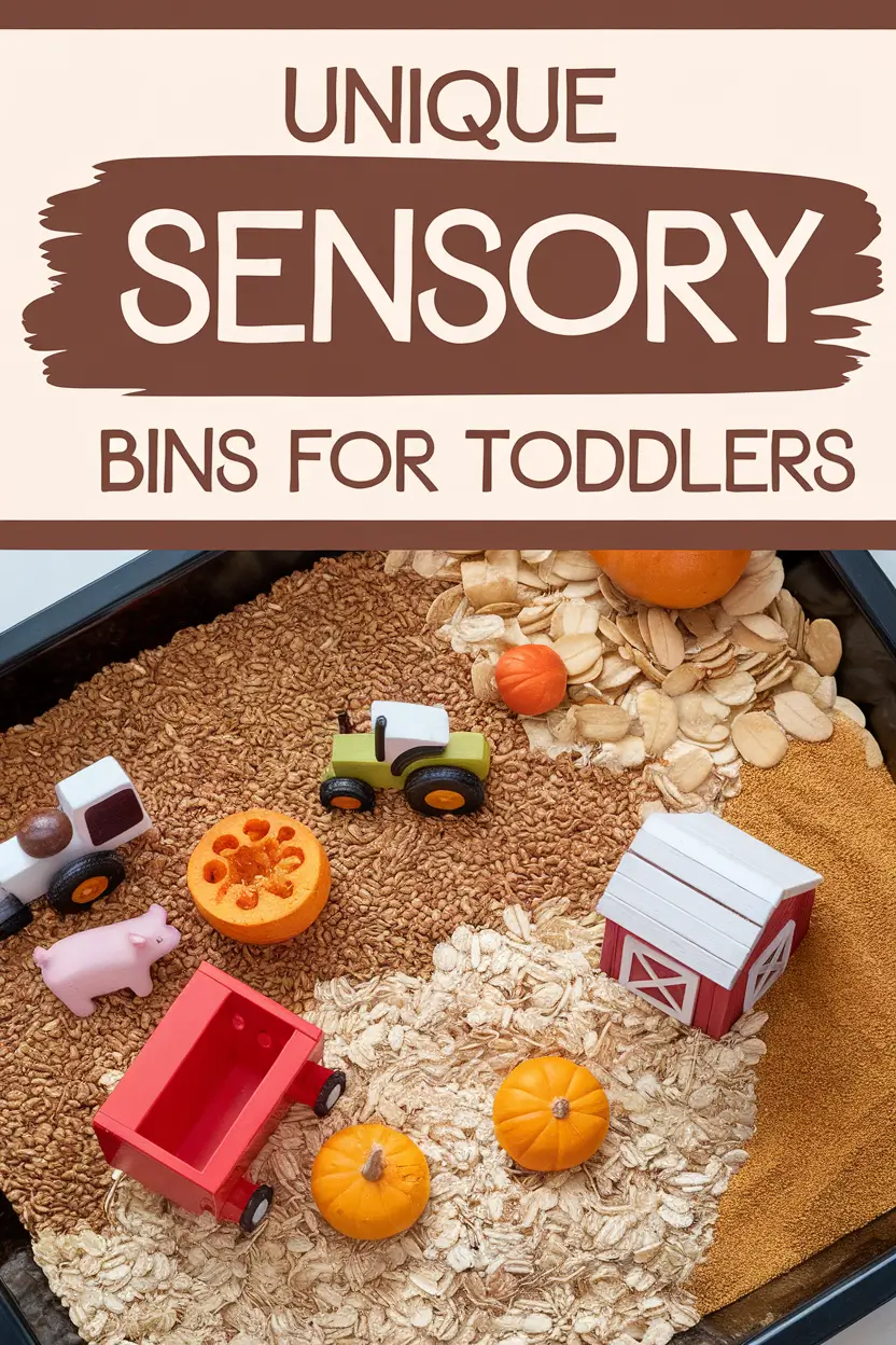 Sensory bins for toddlers