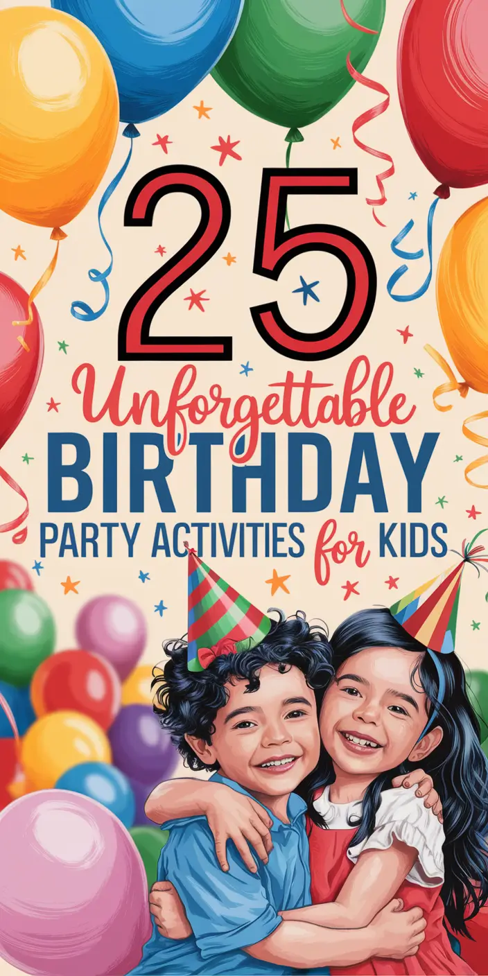 Unforgettable Birthday Party Activities For Kids