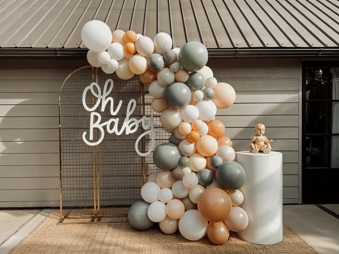 boho baby shower ideas