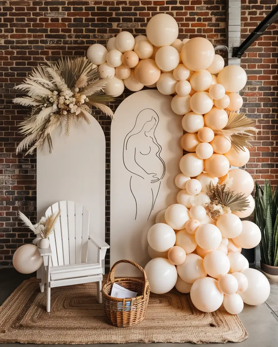 boho baby shower ideas