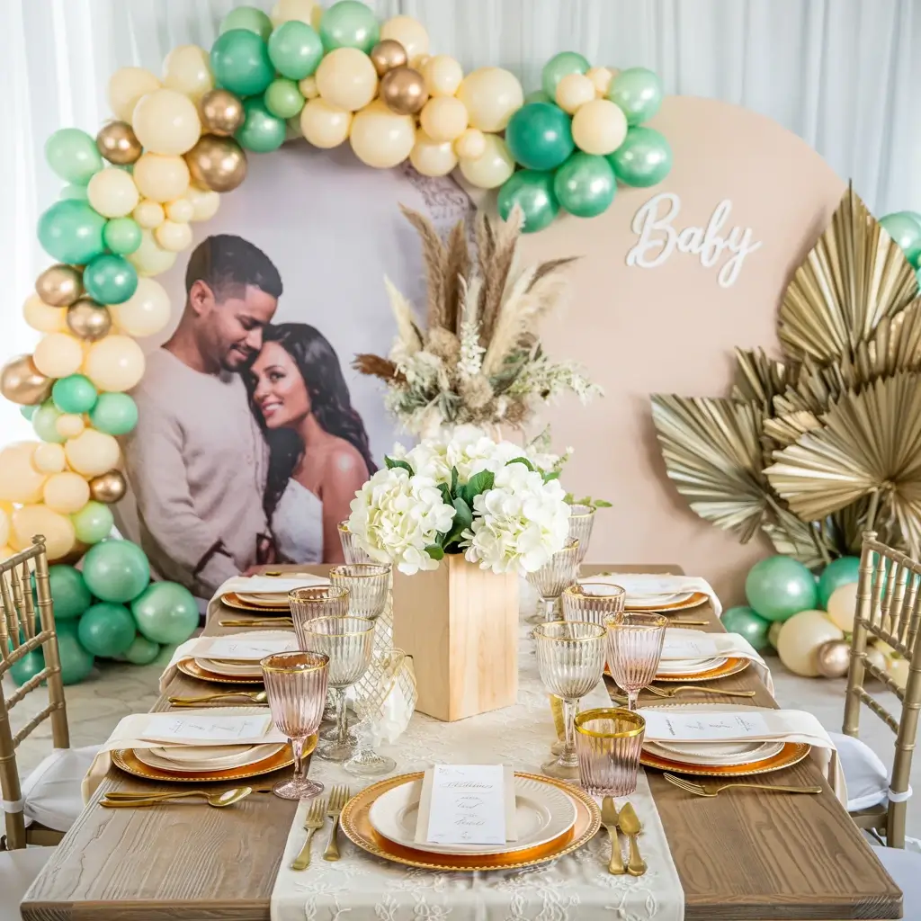 boho baby shower ideas