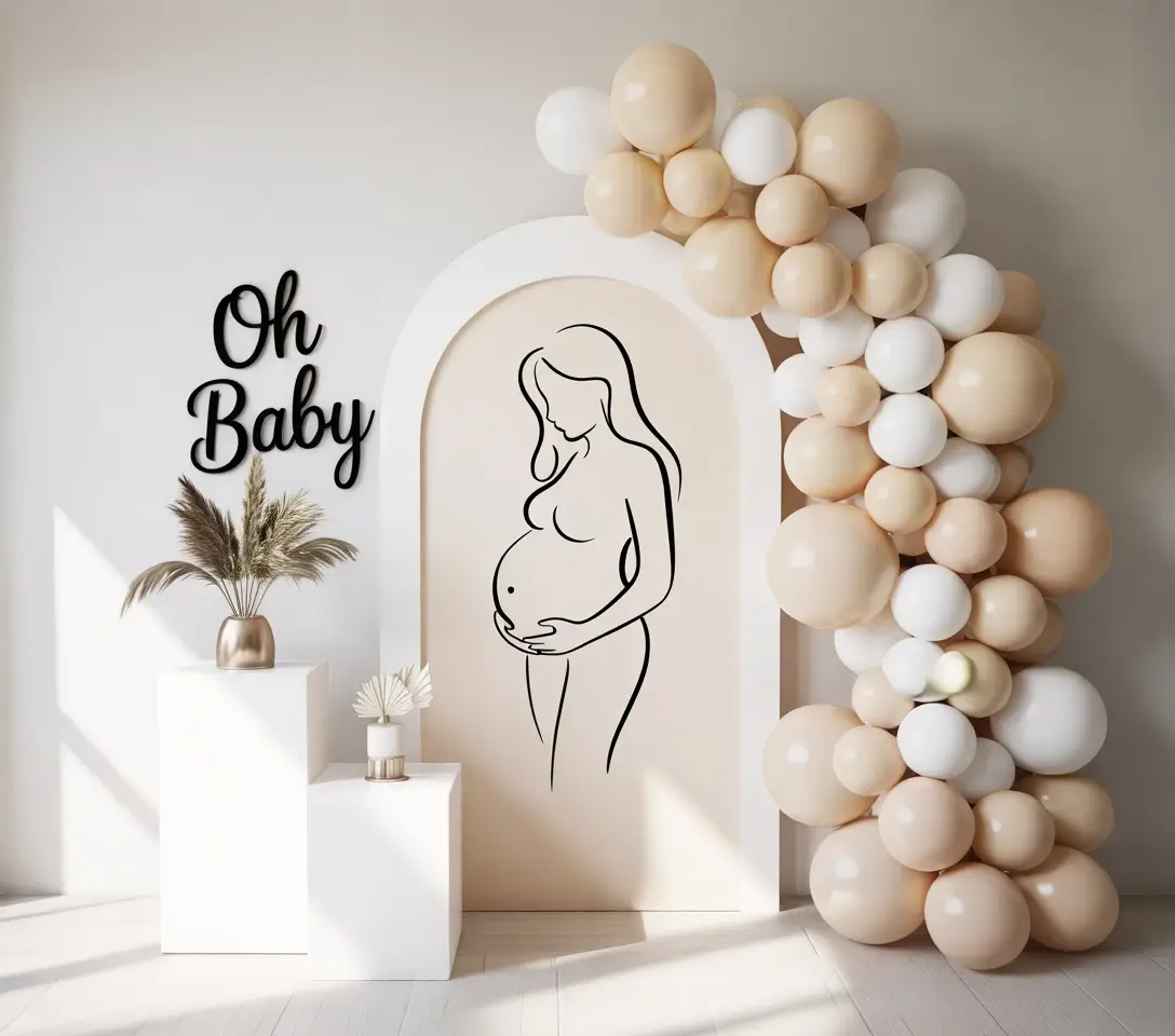 boho baby shower ideas