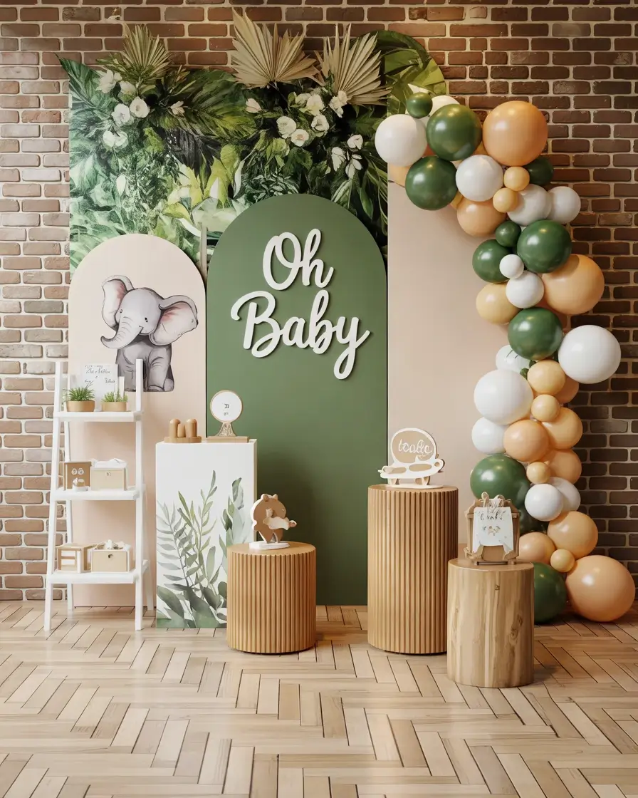 boho baby shower ideas