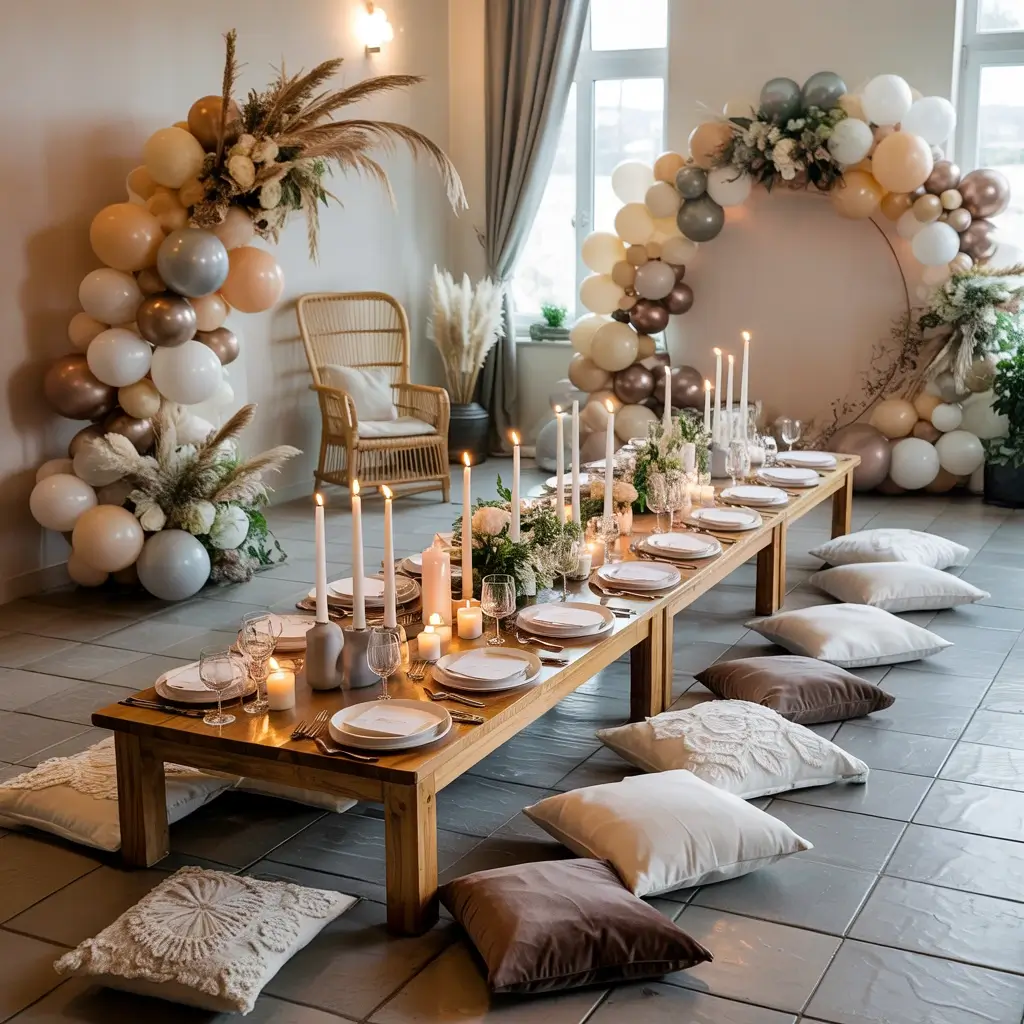 boho baby shower ideas