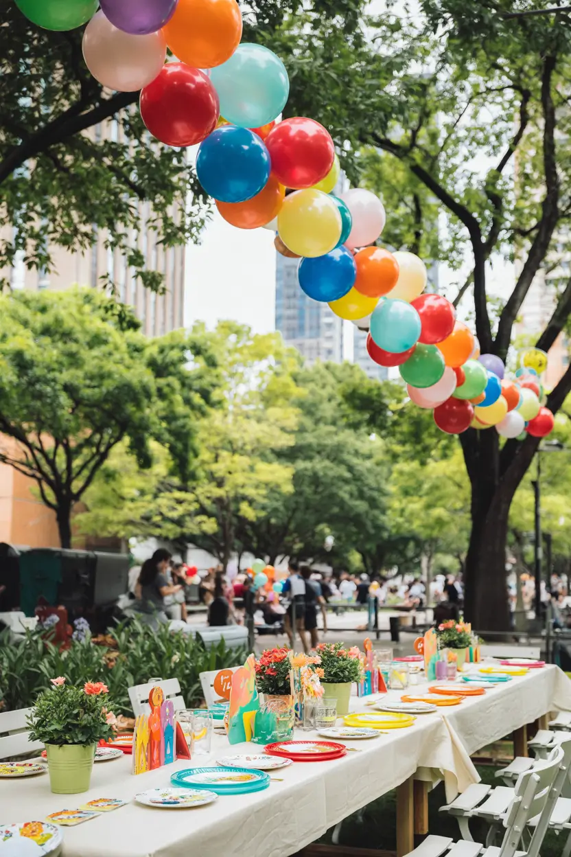 Park Birthday Party Idea
