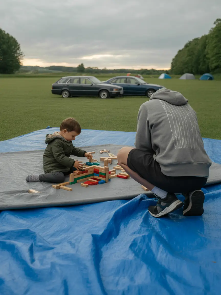 camping with toddlers