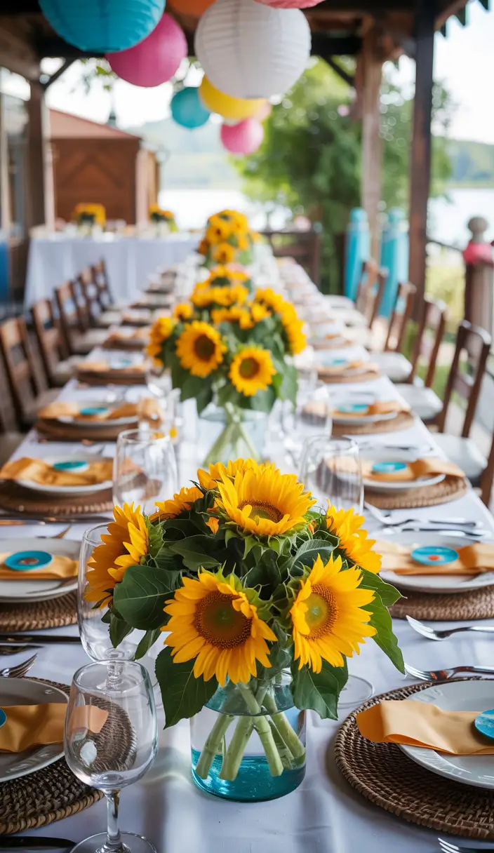 summer baby shower ideas