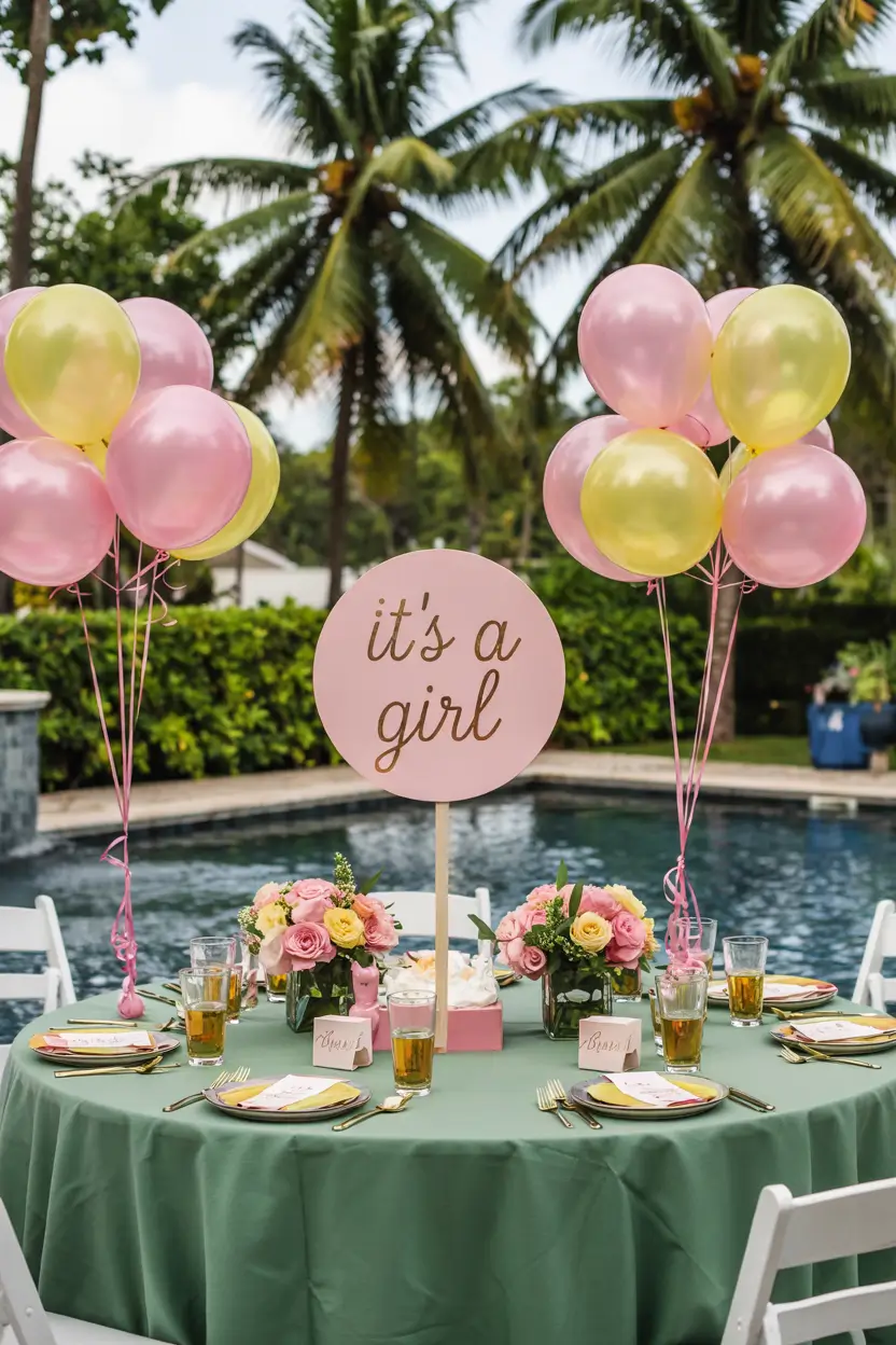 summer baby shower ideas