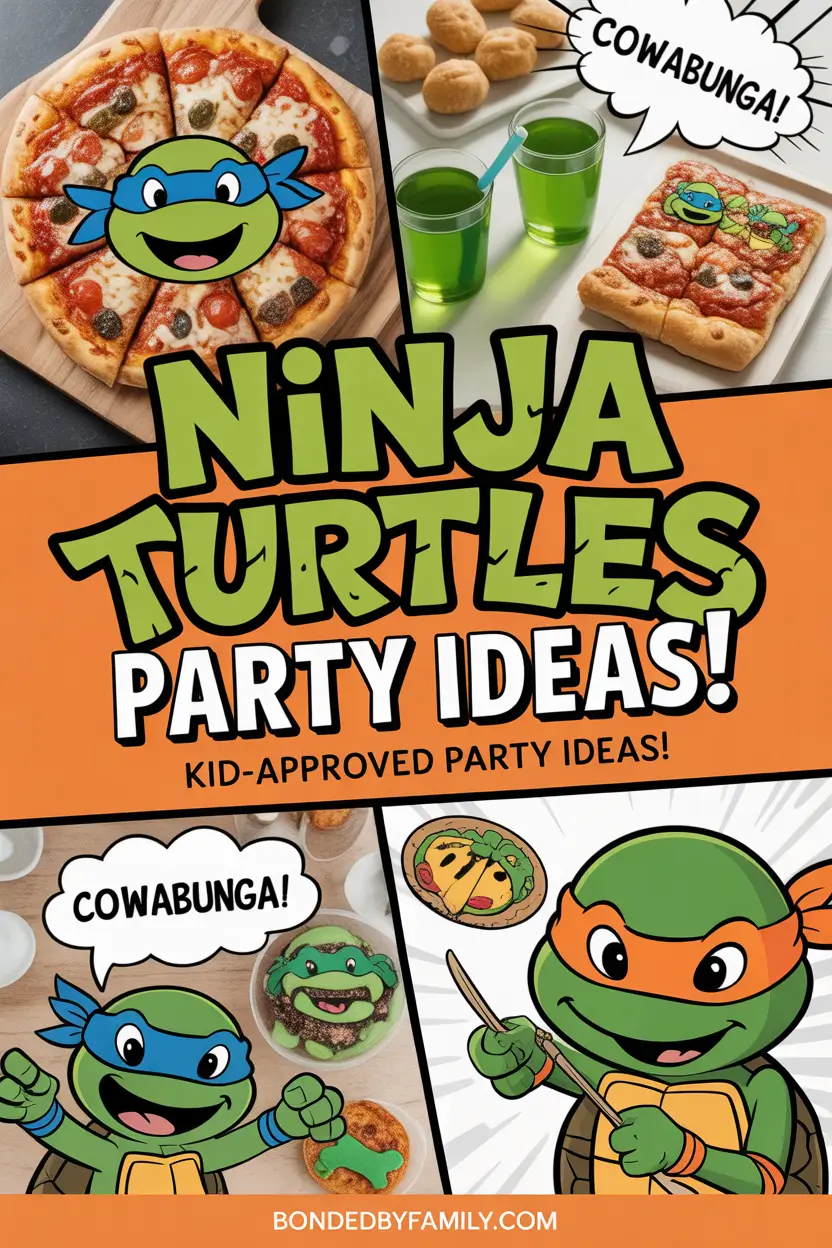 7 Epic Ninja Turtles Birthday Party Ideas That'll Make Your Kid's Day Legendary