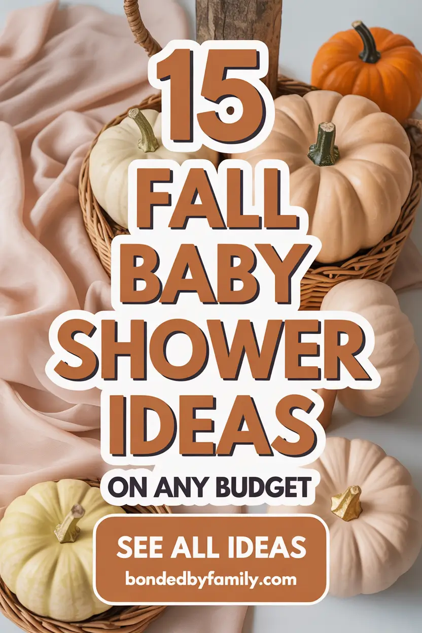 15 Adorable Fall Baby Shower Ideas That'll Make Everyone Say Aww!