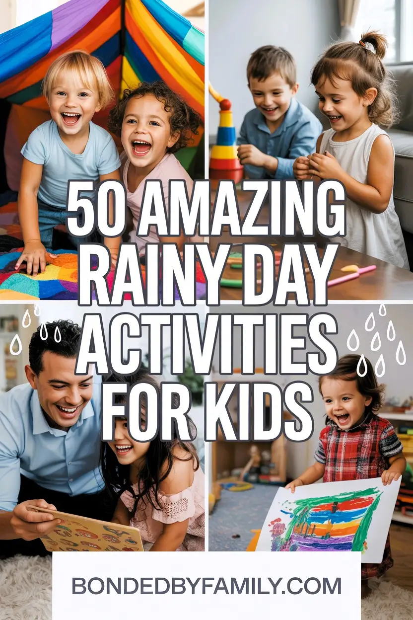50 Amazing Rainy Day Activities for Kids That Cost Almost Nothing