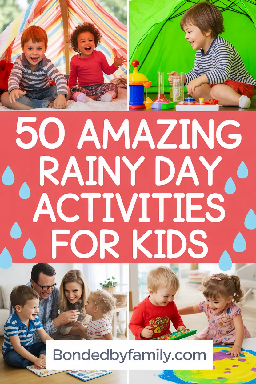 50 Amazing Rainy Day Activities for Kids That Cost Almost Nothing