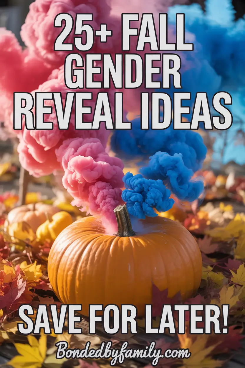 25 Creative Fall Gender Reveal Ideas That'll Make Your Heart Skip a Beat