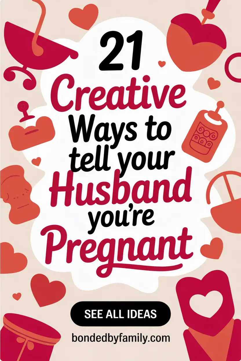 21 Creative Ways to Tell Your Husband You're Pregnant That'll Make Him Cry Happy Tears