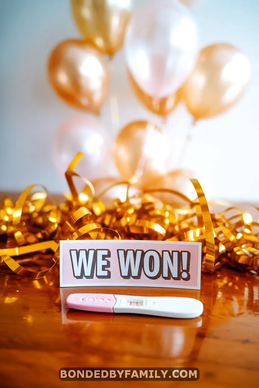 Pregnancy Announcement to Husband