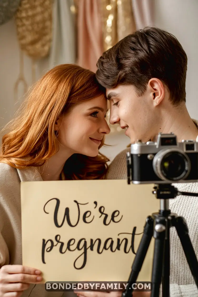 Pregnancy Announcement to Husband
