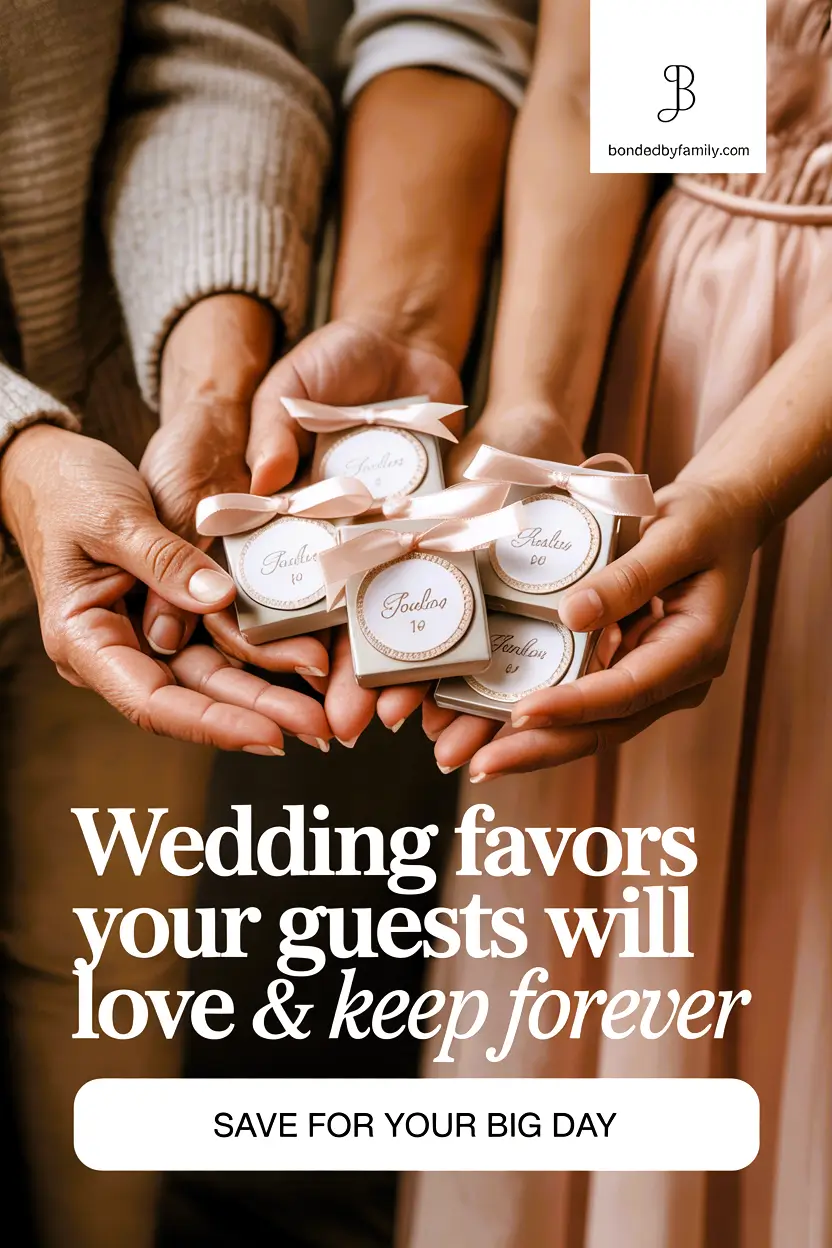 Unique Wedding Favors Your Family Will Treasure Forever