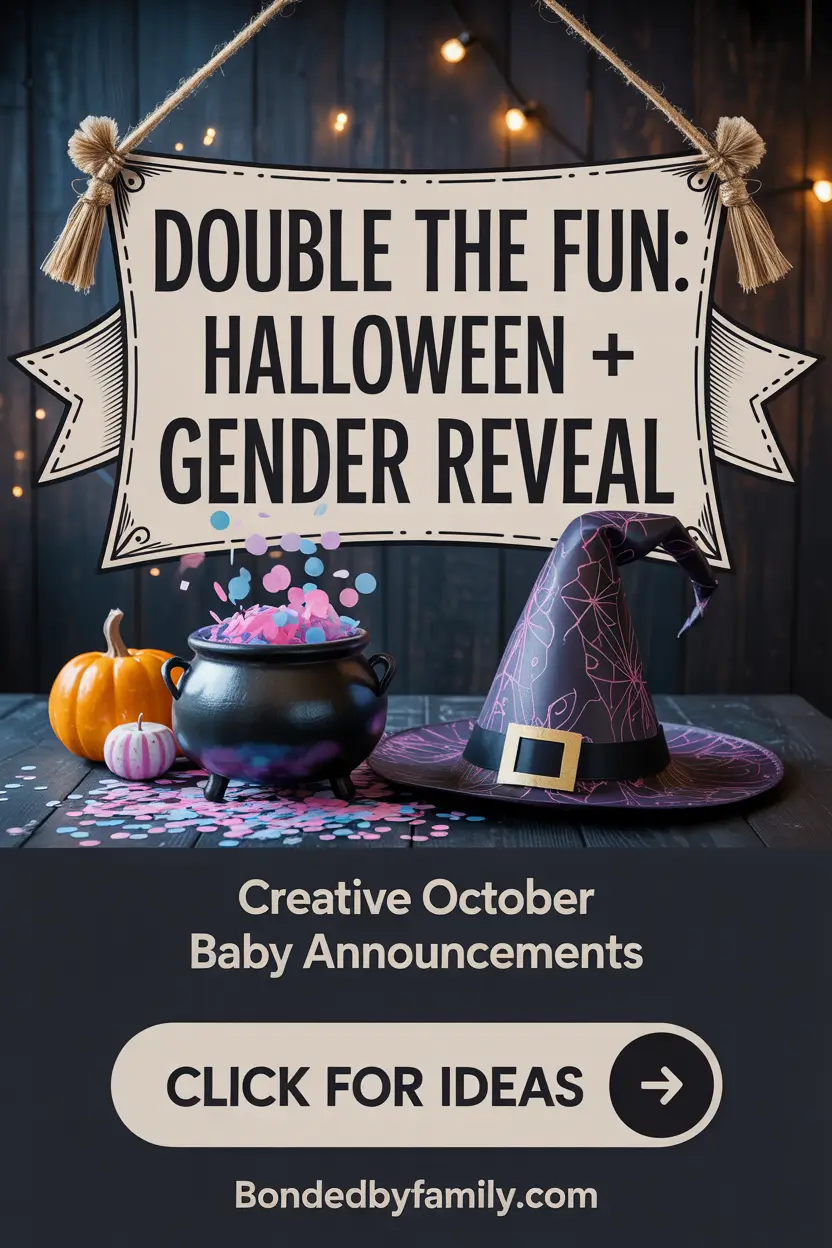 13 Spooky Halloween Gender Reveal Ideas That'll Bewitch Your Guests