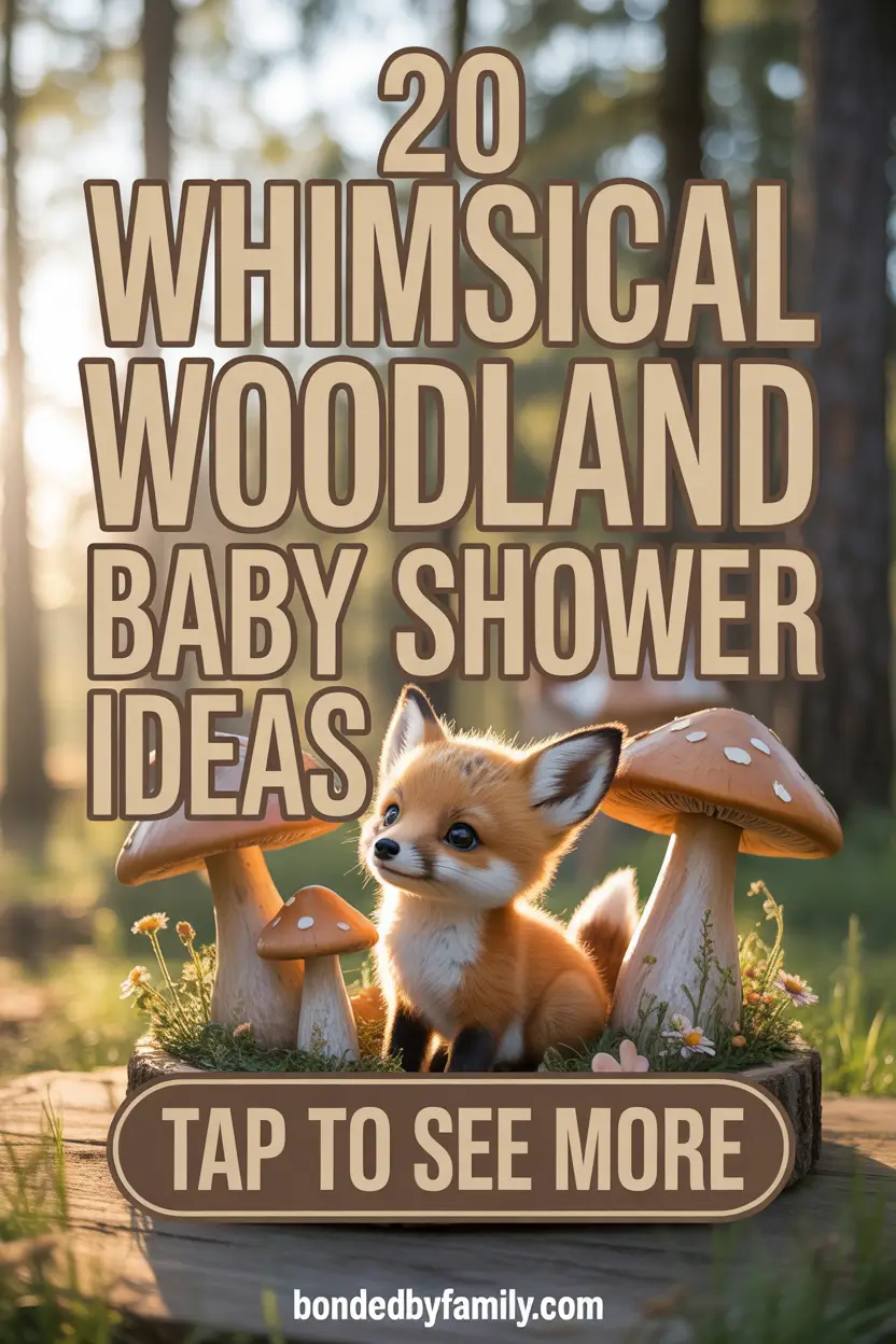 20 Whimsical Woodland Baby Shower Theme Ideas That'll Make Your Celebration Unforgettable