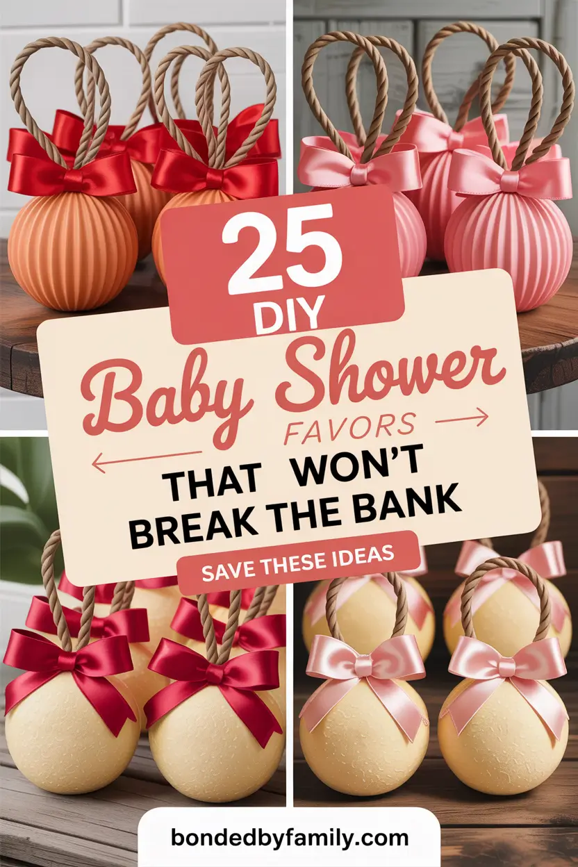 25 Adorable DIY Baby Shower Favors That Won't Break the Bank