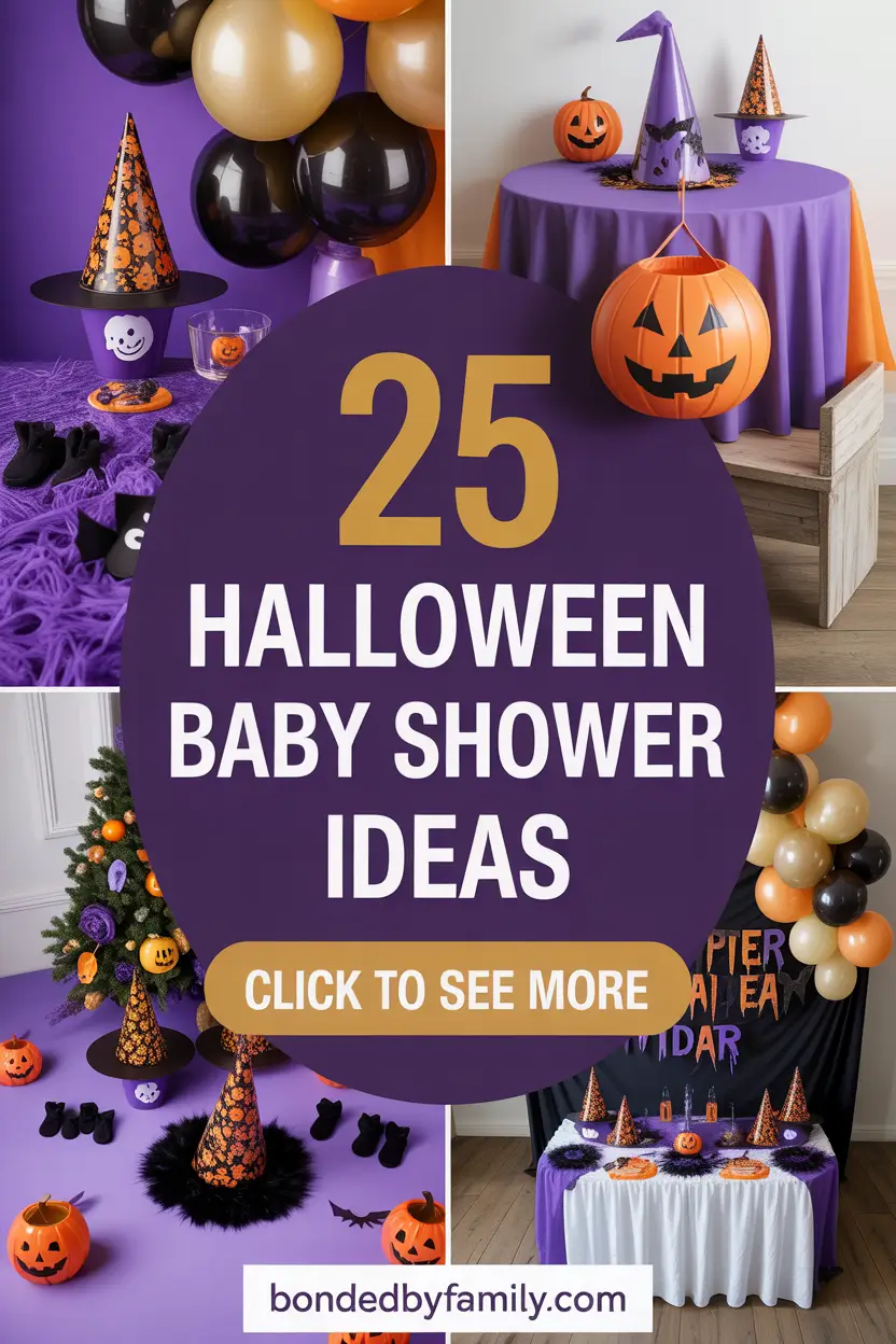 25 Spooky-Cute Halloween Baby Shower Ideas That Are Frighteningly Adorable