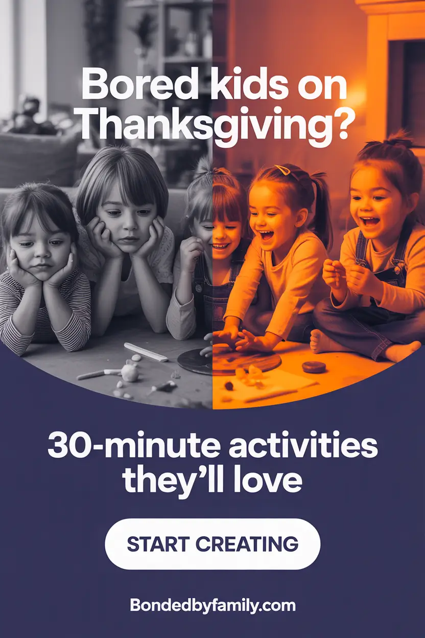 Easy Thanksgiving Activities for Kids That Create Lasting Family Memories