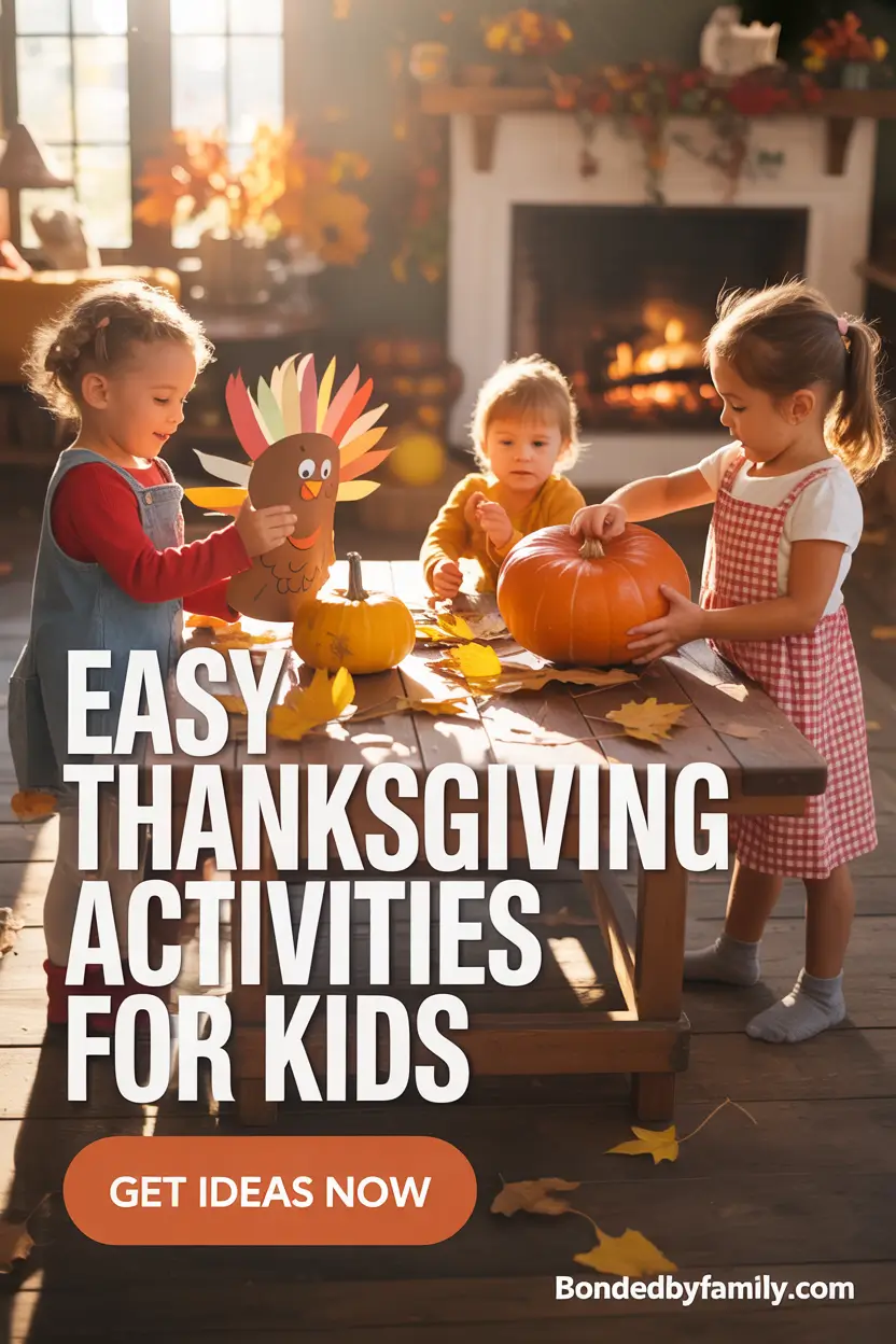Easy Thanksgiving Activities for Kids That Create Lasting Family Memories