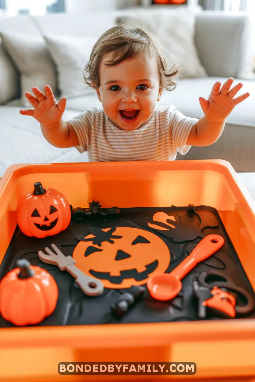Halloween Sensory Bins for Toddlers