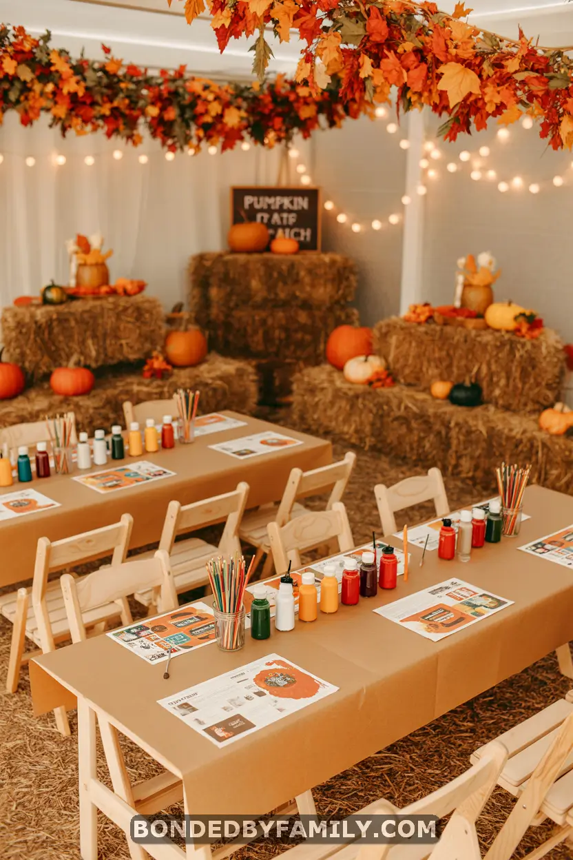 pumpkin painting party ideas