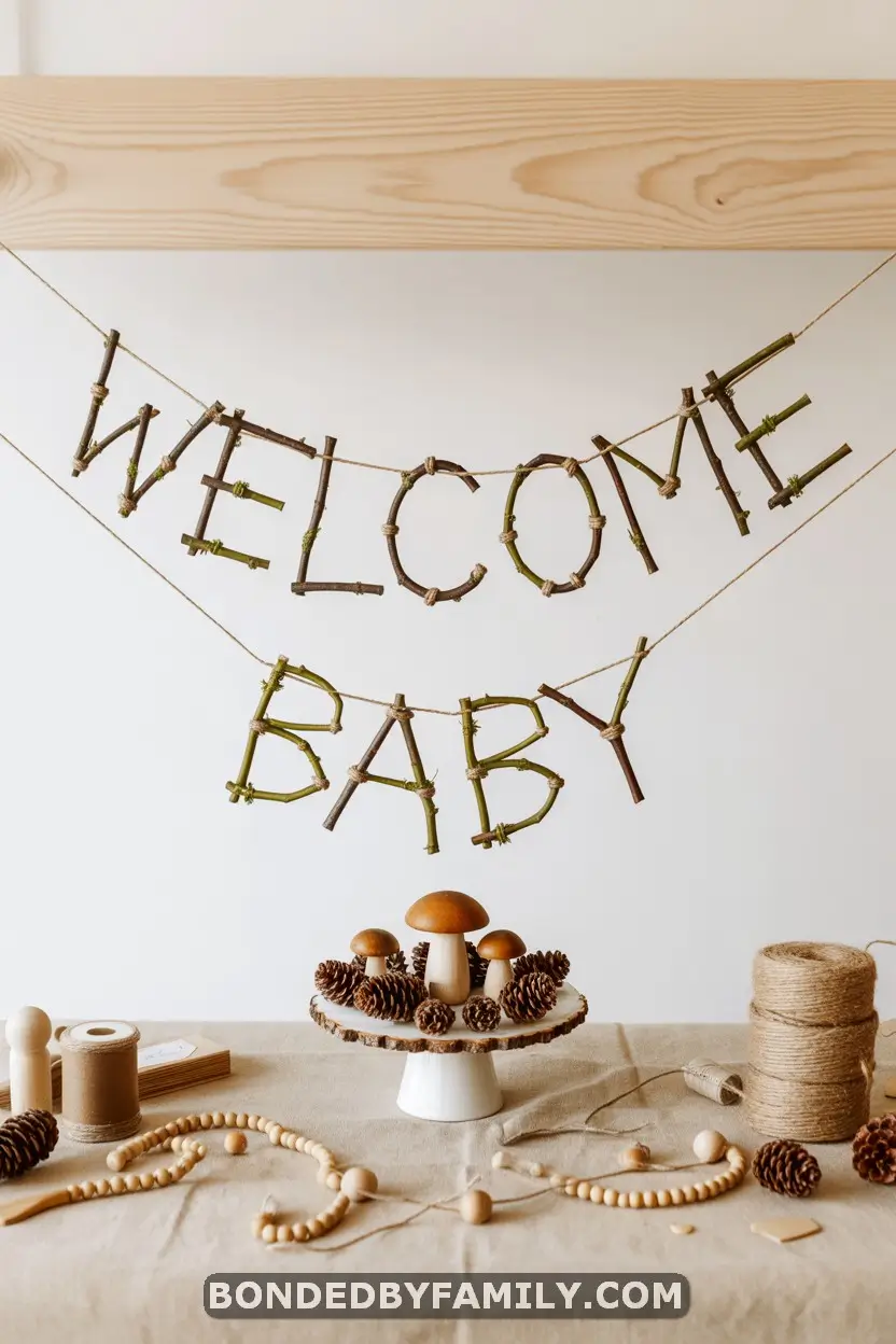 woodland baby shower theme