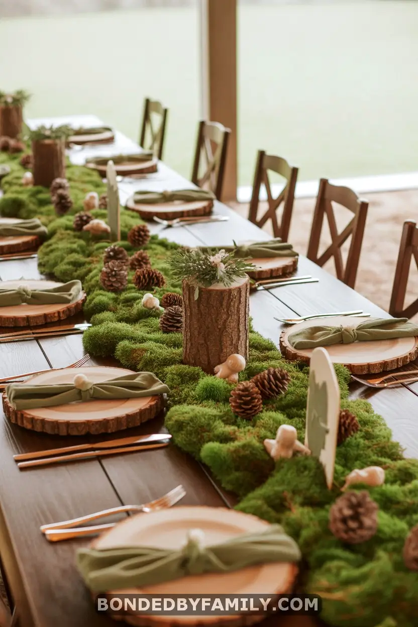 woodland baby shower theme