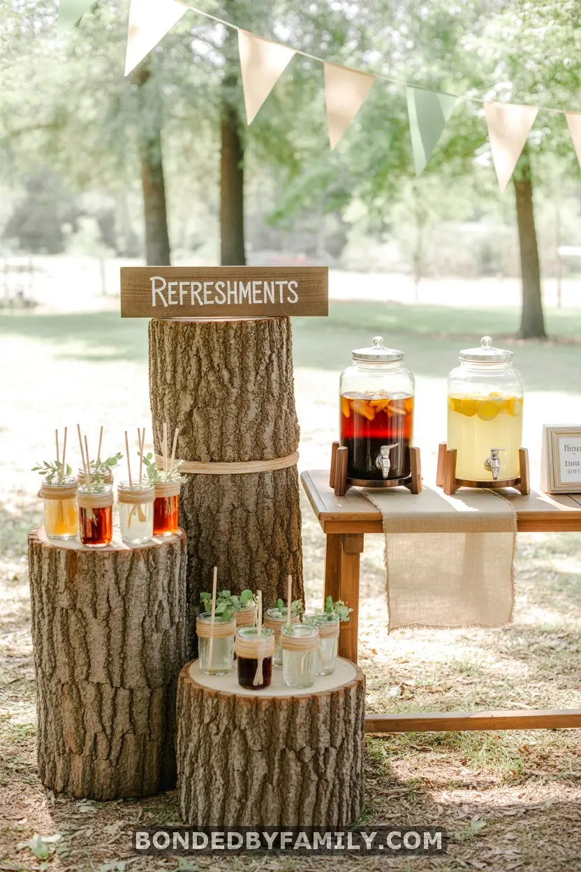 woodland baby shower theme