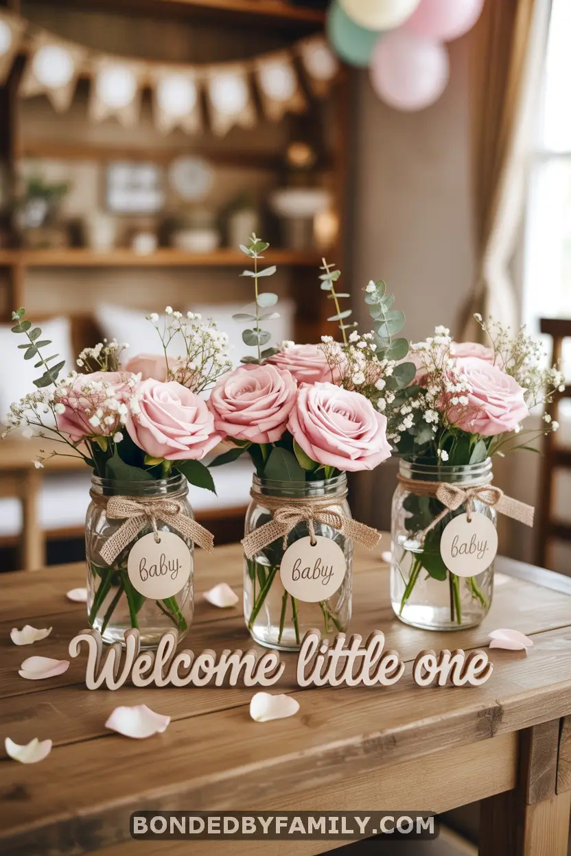 baby shower centerpieces