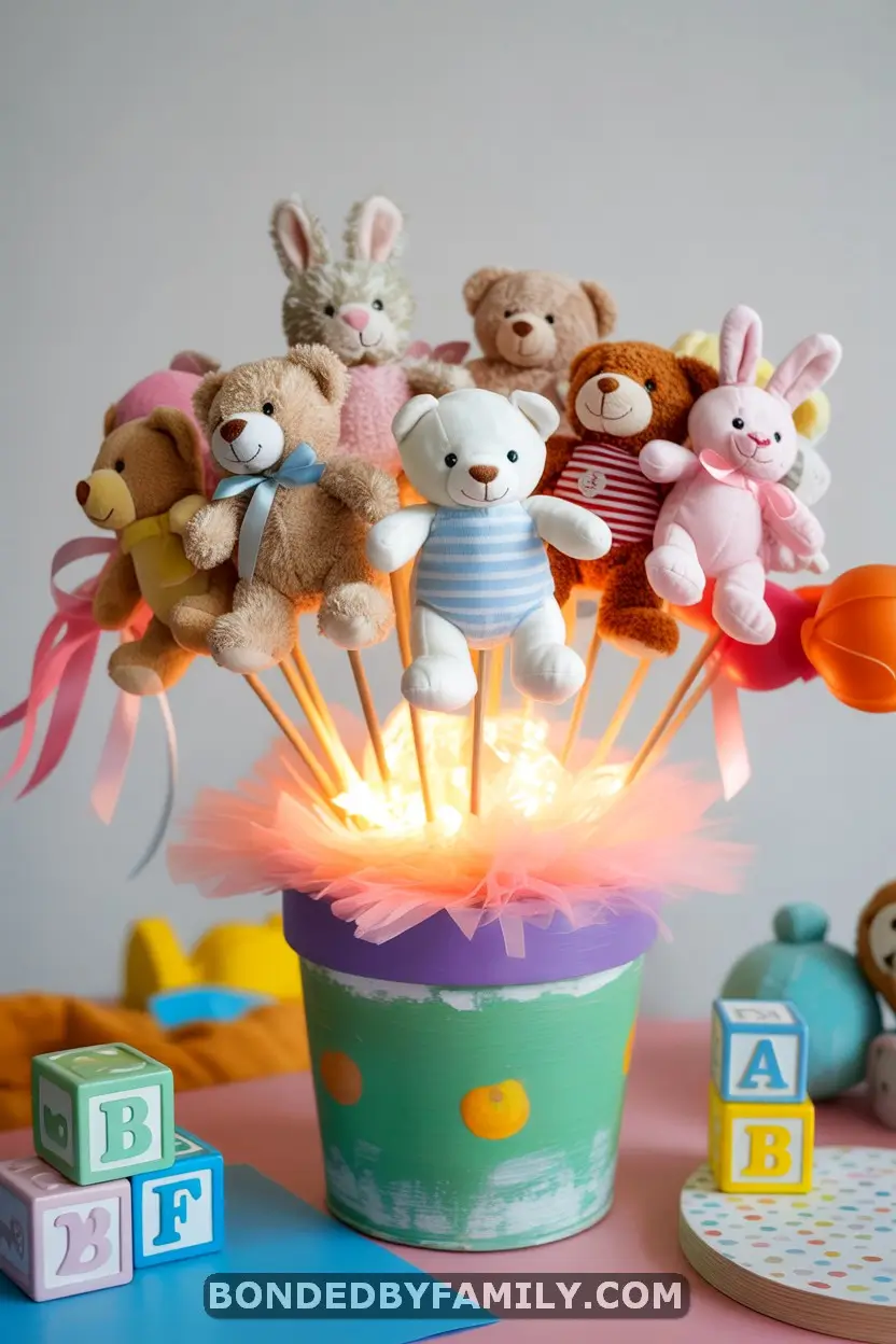 baby shower centerpieces