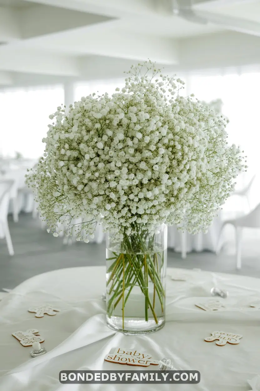 baby shower centerpieces