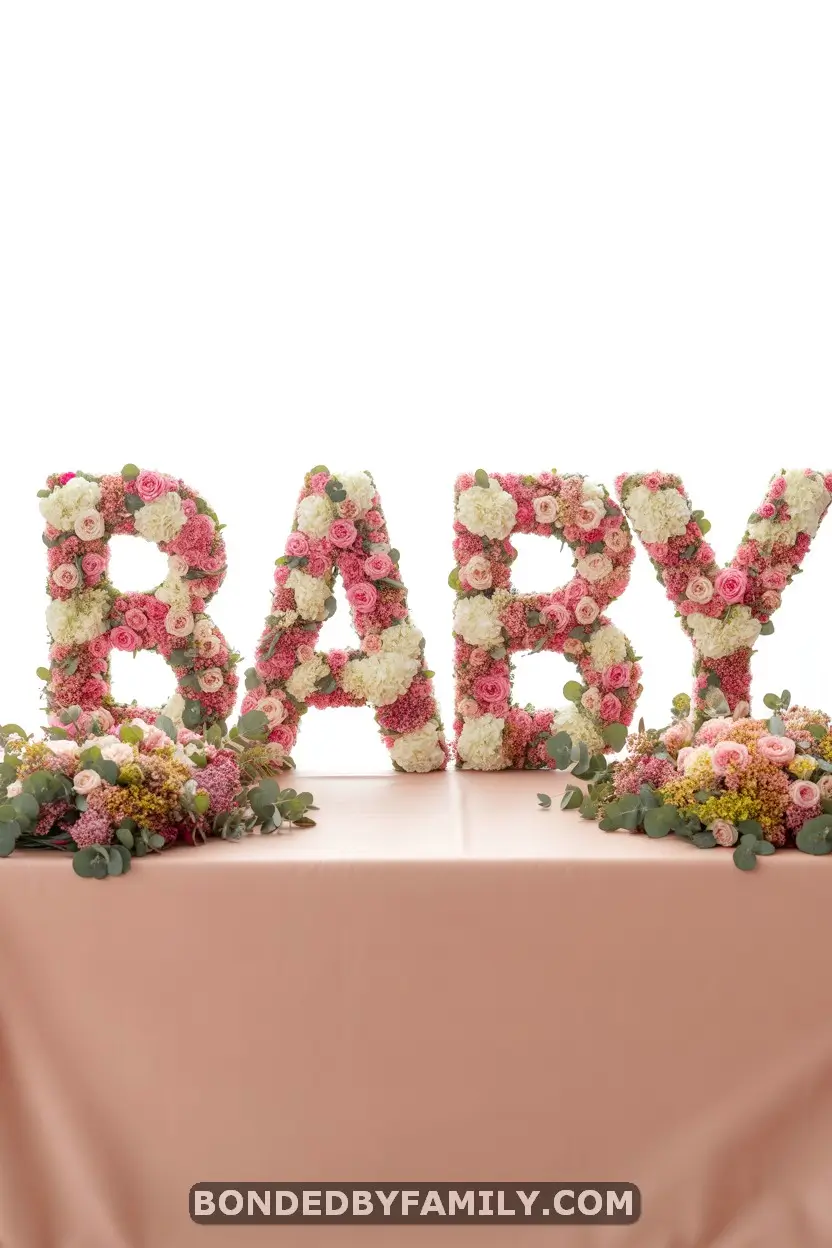 baby shower centerpieces