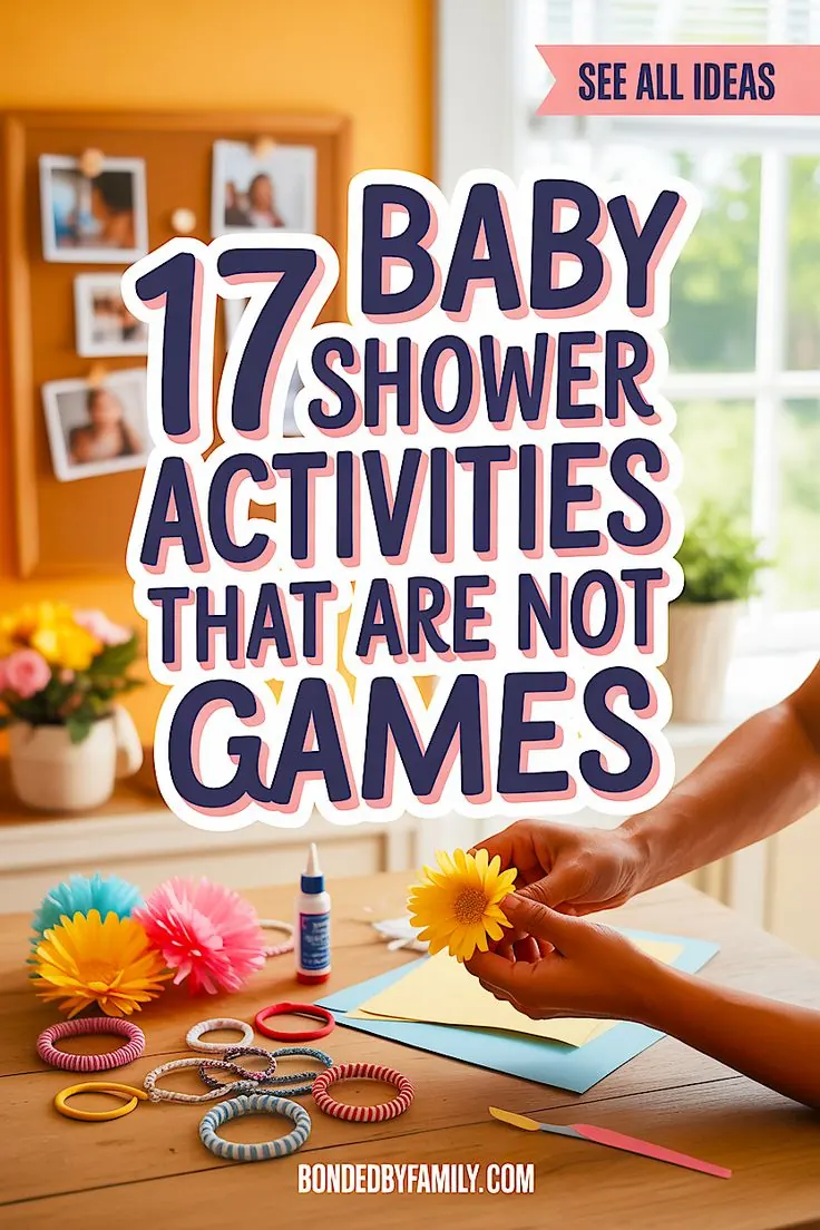 17 Fun Baby Shower Activities That Are Not Games